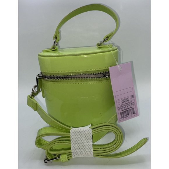 Satchel Bags Spring Neon Green Crossbody Satchel Hard Outer Case